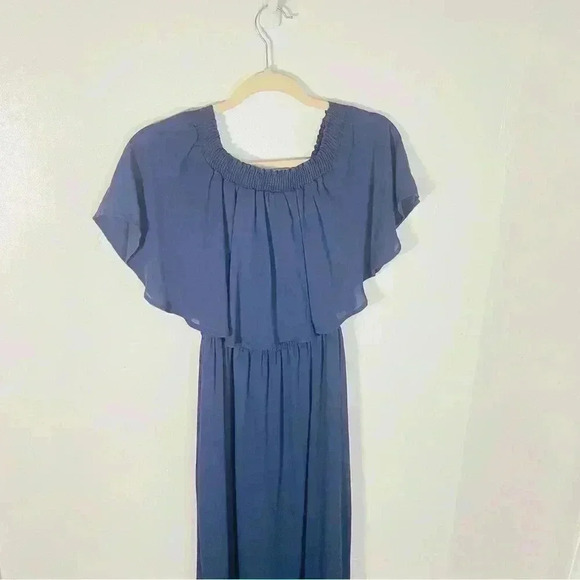 NWT Show Me Your MuMu Hacienda Maxi Dress Off the Shoulder Wedding - Picture 8 of 8